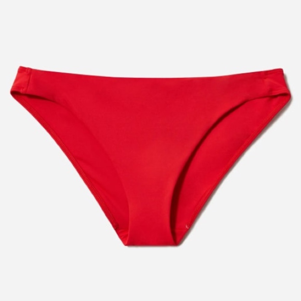 Everlane Bikini Bottom Red EUC